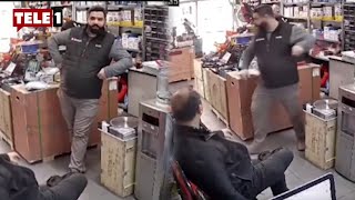 Deprem Telaşı Çayını Unutturmadı, Panik Anında Çayını Alıp Kaçtı