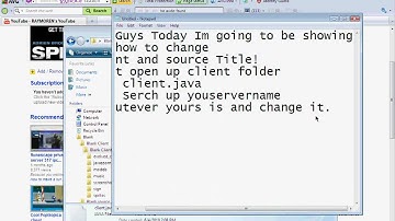 how to change title in client tutorial-1.wmv