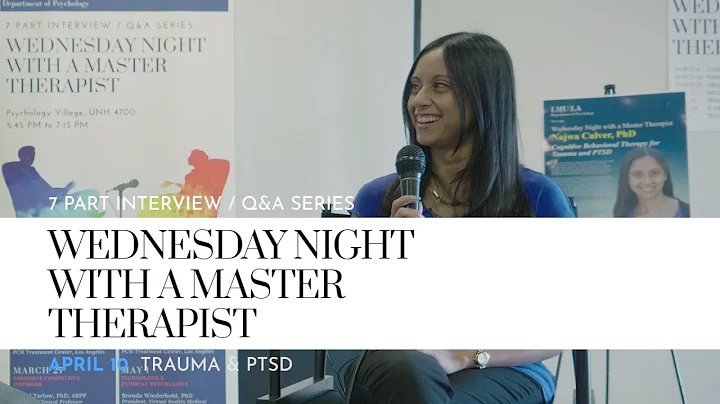 Cognitive Behavioral Therapy for Trauma and PTSD with Najwa Culver, PhD || WNMT Series