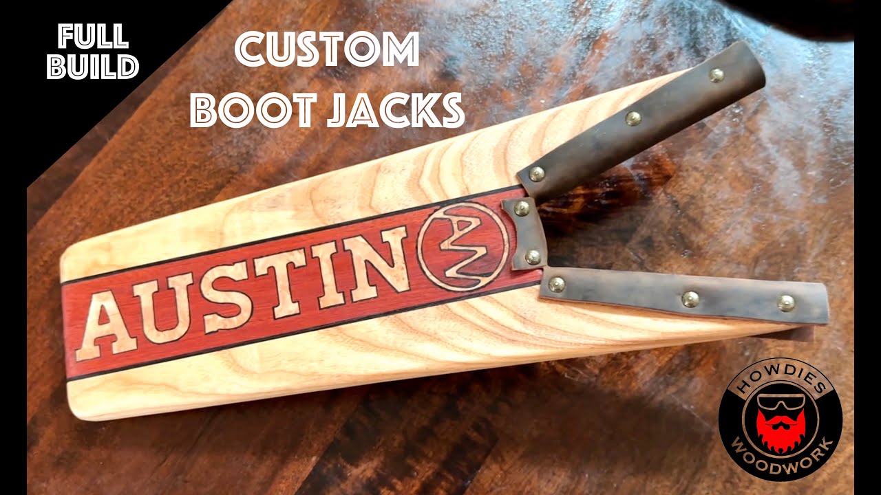 Custom Bootjack (Boot Jack) Full Build with Inlays - YouTube