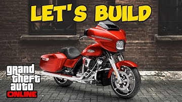 GTA 5 - Money Fronts DLC Car Customization - Western Police Bike (Harley-Davidson Street Glide)