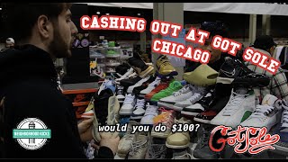 CASHING OUT AT GOT SOLE CHICAGO!