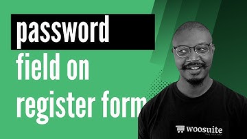 How to Add Password FIeld to WooCommerce Register Form