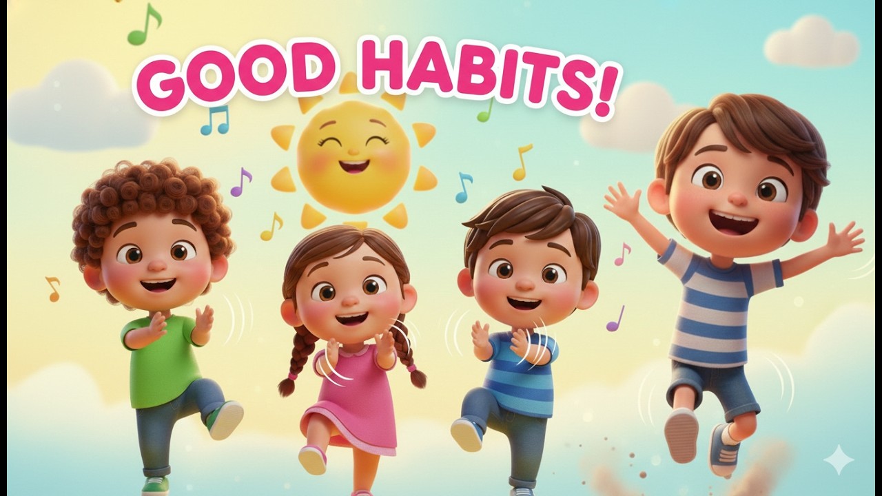 Good Habits Song for Kids | This is The Way Nursery Rhyme! Fun Morning ...