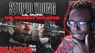 $tupid Young Feat. Lil Durk "Murder Scene" (WSHH Exclusive - Official Music Video) REACTION