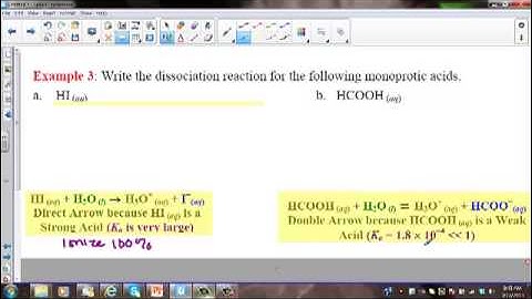 CH 14 Acids and Bases Lesson 1