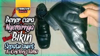CARA MENYEMIR SEPATU AGAR AWET MENGKILAP DAN TAHAN LAMA | Creative Shoe screenshot 2