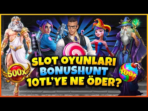 SLOT OYUNLARI | 10 BETE NE ÖDER BONUS HUNT | #slot #slotoyunları  #slotonline #casino #rulet #poker