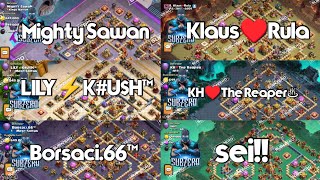 Global Rank Top Legend bases with Link! Anti Root Rider Th16 Base! Best Th16 Legend League Bases