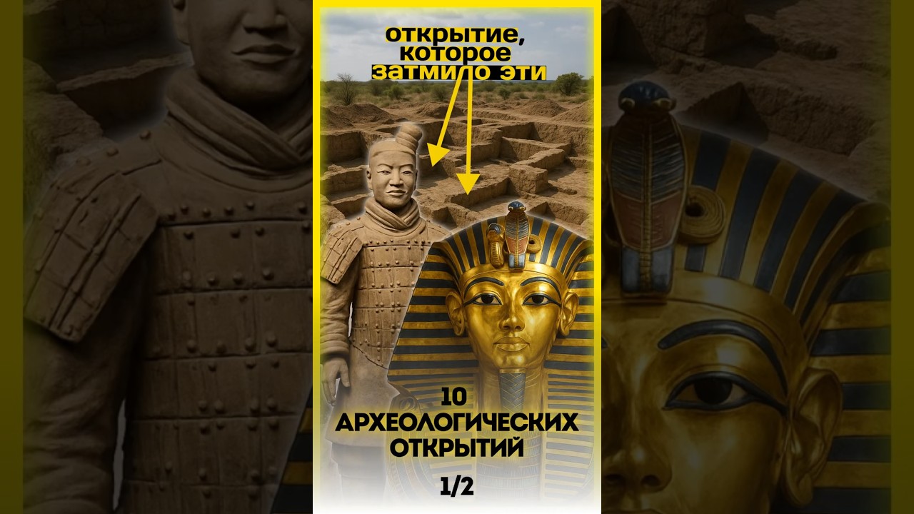 Удивительные находки археологов и исследователей ⚡Ещё один факт читай в описании⚡