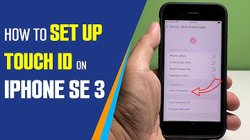 How To Set Up Touch ID On iPhone SE 3