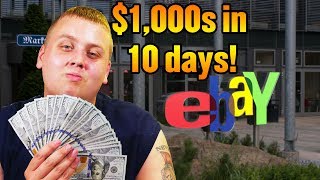 How We Made $1,000's in Just 10 Days! How To Make Money On Ebay 2019!