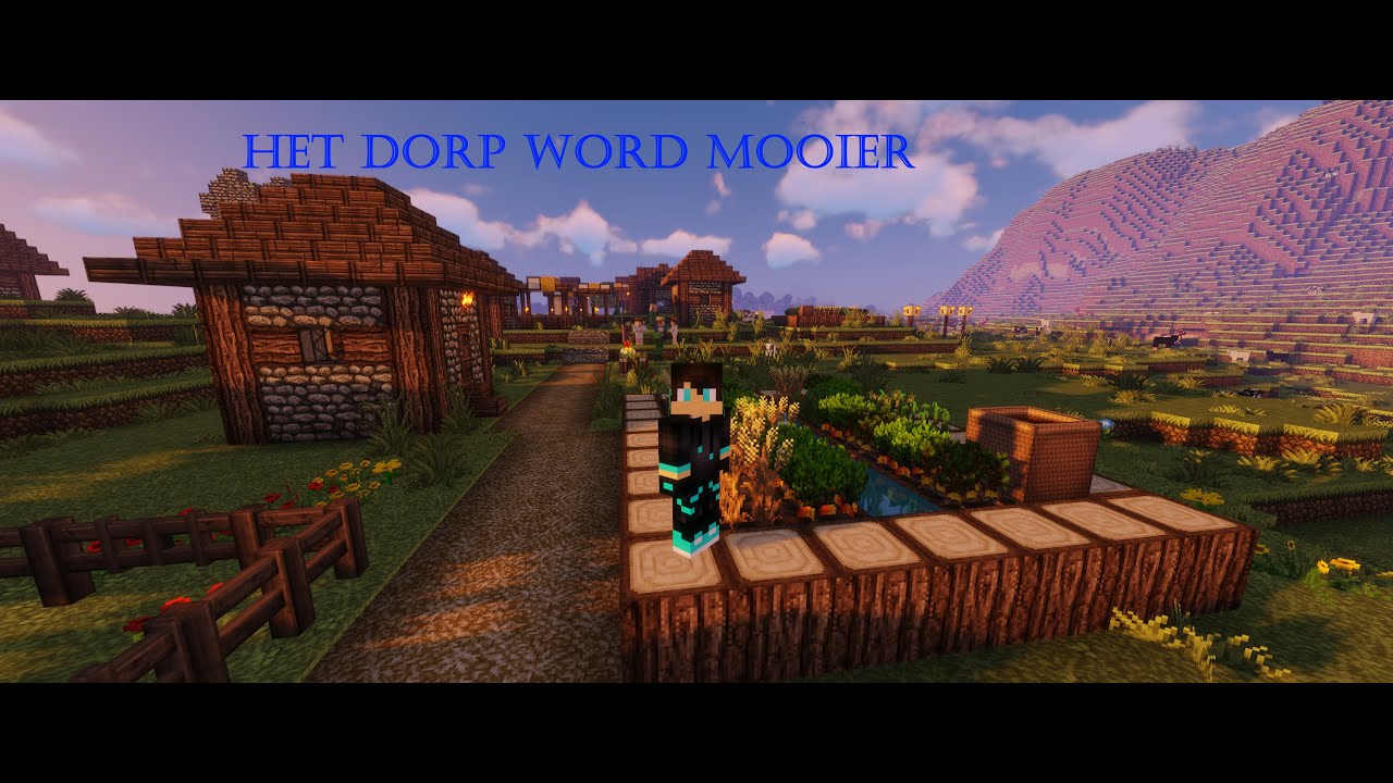 Minecraft Survival Afl.08 - Het Dorp Wordt Mooier - YouTube