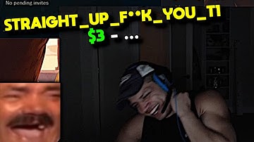 Tyler1 reads a Donation from HATEWATCHER