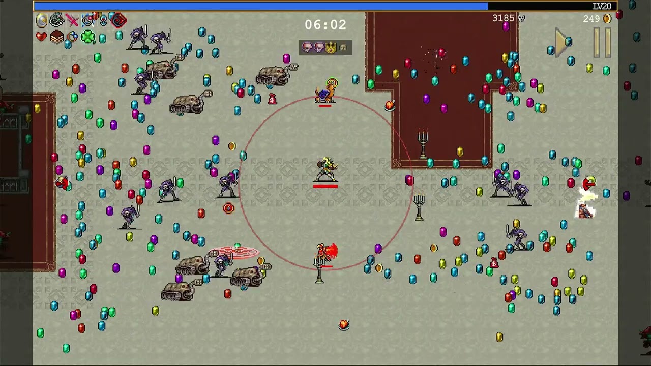 VAMPIRE SURVIVORS ヴァンパイアサバイバーズ Switch版やっていきます　