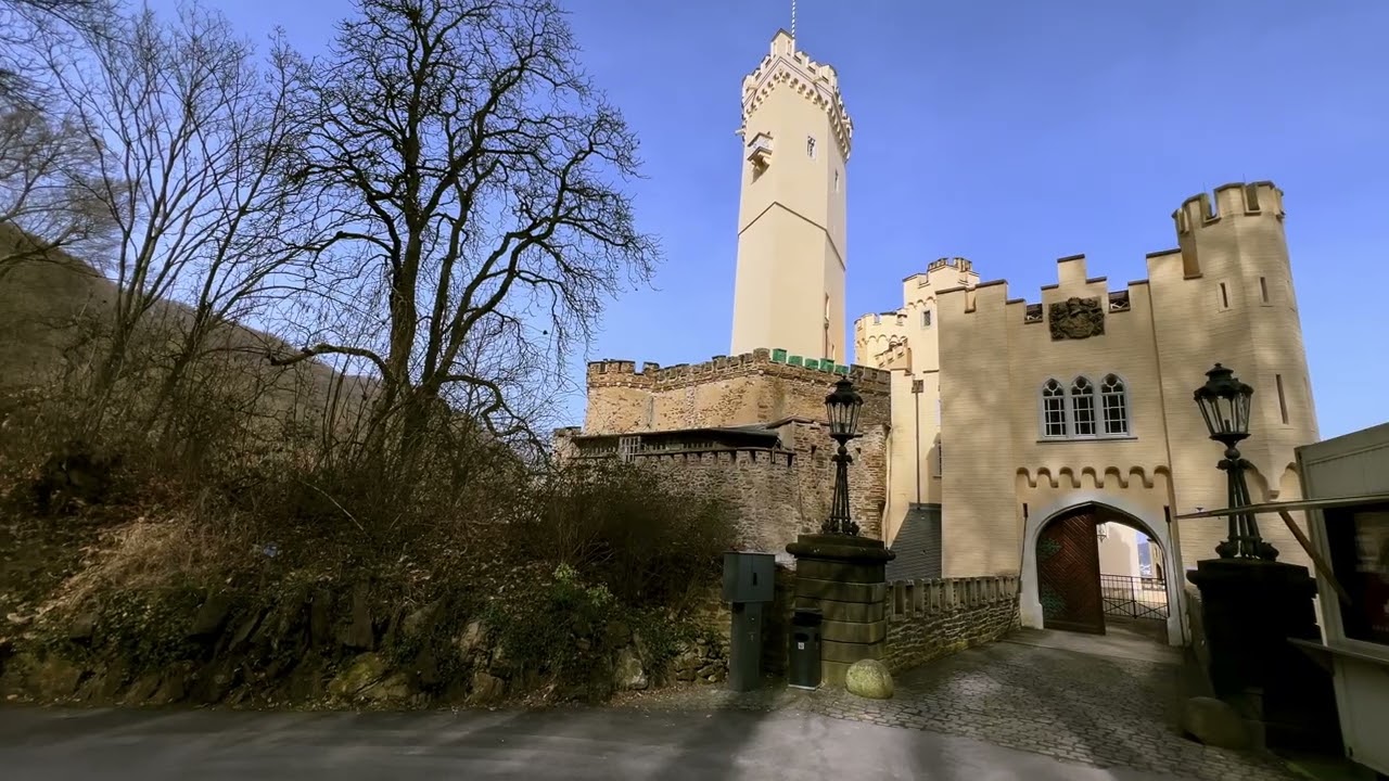Schloss Stolzenfels – Romantisches Schloss am Rhein