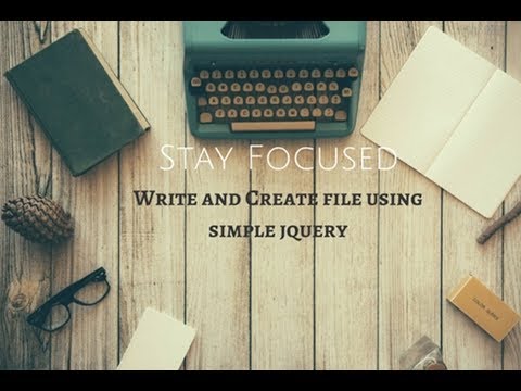 Write and Create