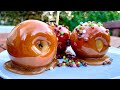 Glossy Caramel Apples in 3 Simple Steps! Fastest recipe