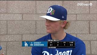Emmet Sheehan Talks About His Outing Today
