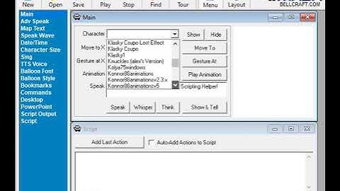 All of my MSAgent Characters.