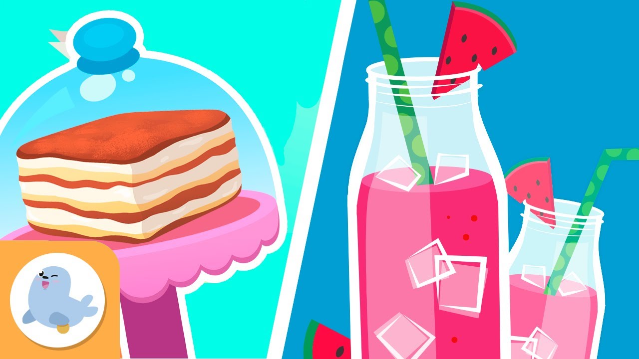 Ricette di cucina per bambini - Impara a preparare il tiramisù e il frullato di anguria