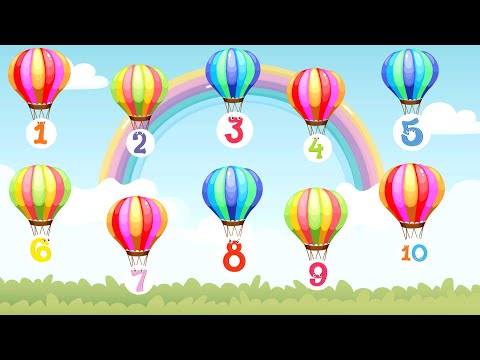 Numbers Song for Kids – Count from 1 to 10 | Animated Learning Song