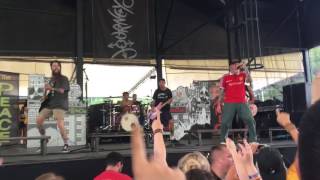 Neck Deep - Gold Steps Live Vans Warped Tour 2017 Scranton PA