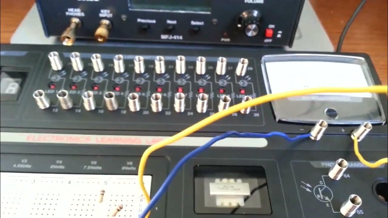 RadioShack Electronics Learning Lab 27! YouTube