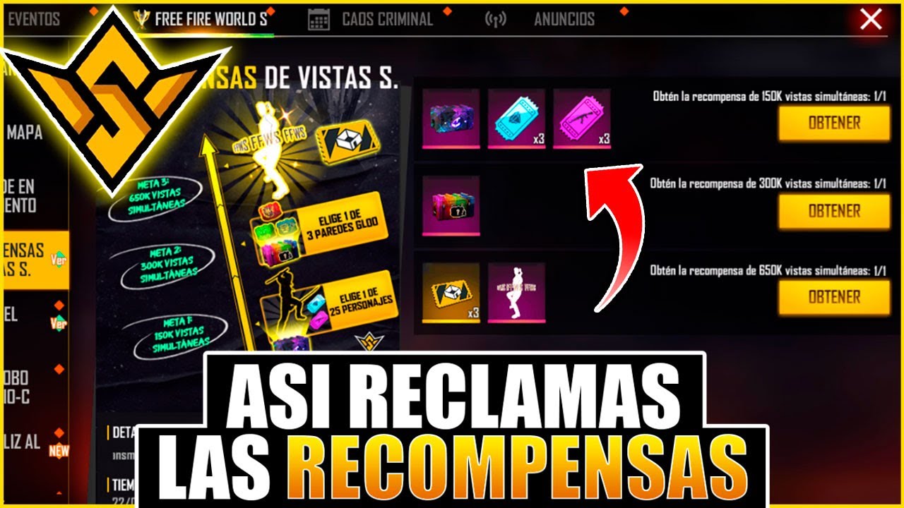 Free Fire  Códigos de hoy sábado 25 de marzo de 2023: recompensas