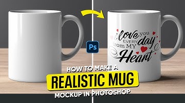 How To Make a Realistic Mug Mockup in Photoshop | Photoshop Tutorial 2025 | Am Graphix