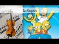 Partitura Los Simpsons Viola