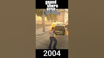 Evolution of FLAMETHROWER in GTA 💥 #shorts #gta #evolution