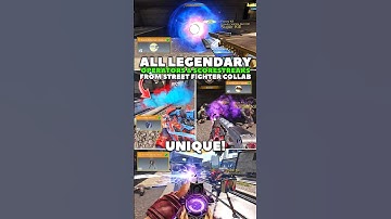 All Legendary Operators & Scorestreaks from Street Fighter Collab! #codm