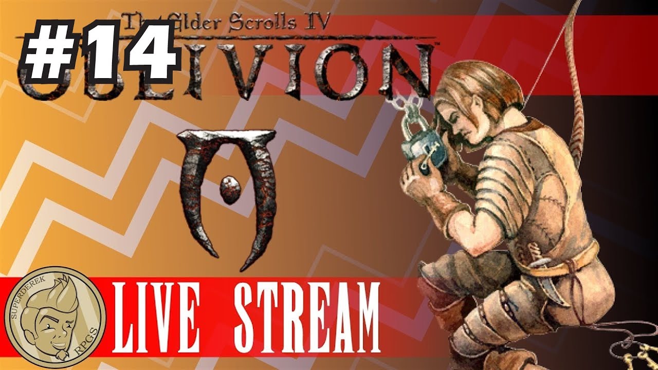 SuperDerek Streams! Let's Play Oblivion! #14