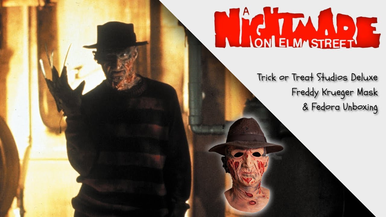 Freddy Krueger ToTS Mask & Fedora Unboxing - A Nightmare on Elm Street