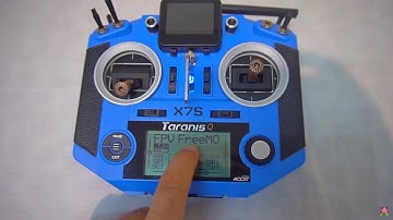 How to select a different Model (FrSky Taranis X7S radio controller)