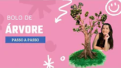 Bolo de Árvore - Passo a Passo | Bastidores | Sem edição