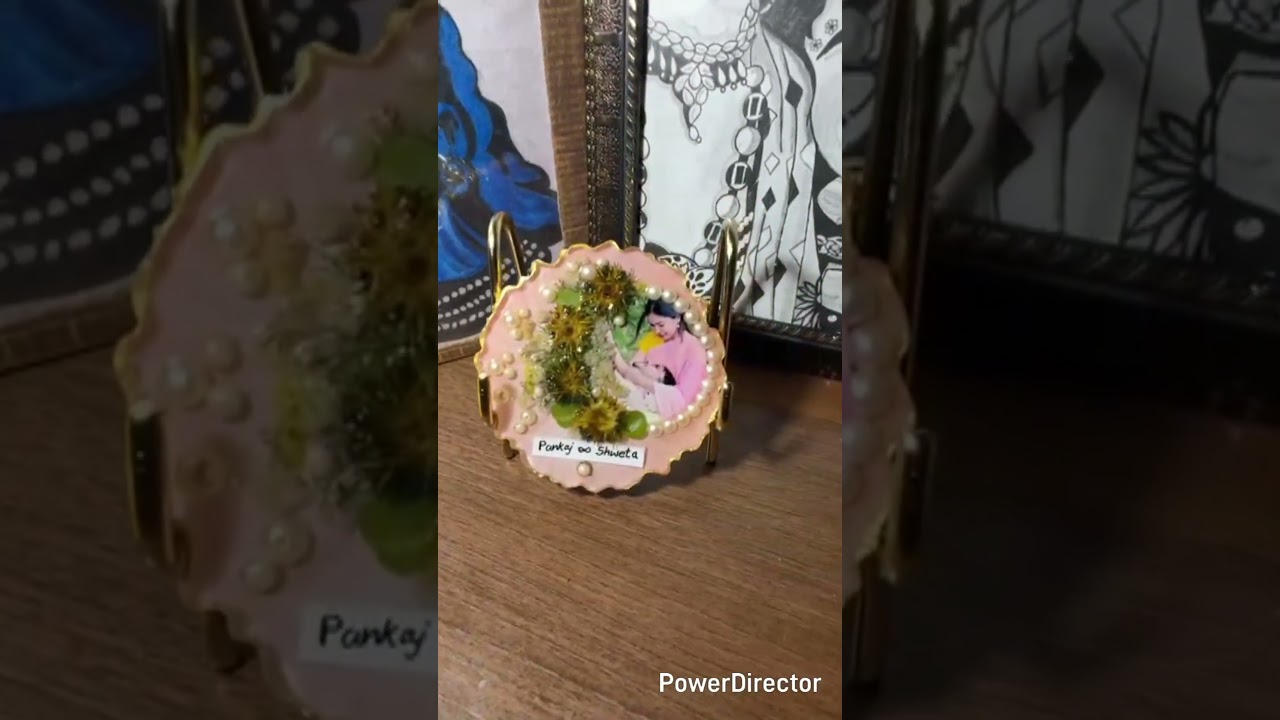 Resin photo frame ❤ 