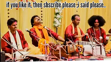 Funny tabla player and classical singer get excited and jumping and dancing meme.