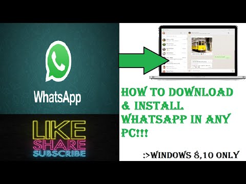 How to Install Whatsapp in laptop | Windows 10| WhatsApp Web hqdefault