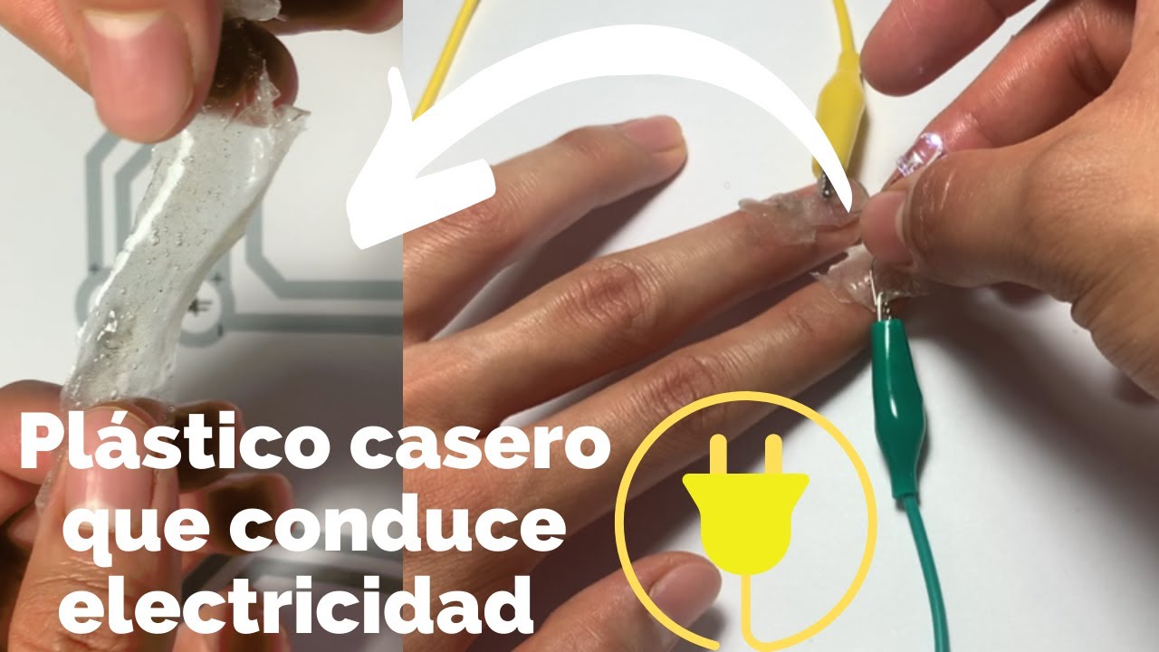 Crea un plástico capaz de conducir electricidad | Plástico transparente