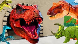 🔴Brachiosaurus EVOLUTION of GODZILLA DINOSAUR \& Spider STEGOSAURUS GALLIMIMUS Jurassic King Monsters