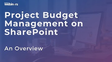 Managing the Project Budget with SharePoint and BrightWork