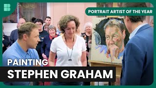 Stephen Graham Sits for Artists - Portrait Artist of the Year - Art Documentary