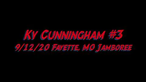 Ky Cunningham #3 9/12/2020 Fayette, MO Jamboree