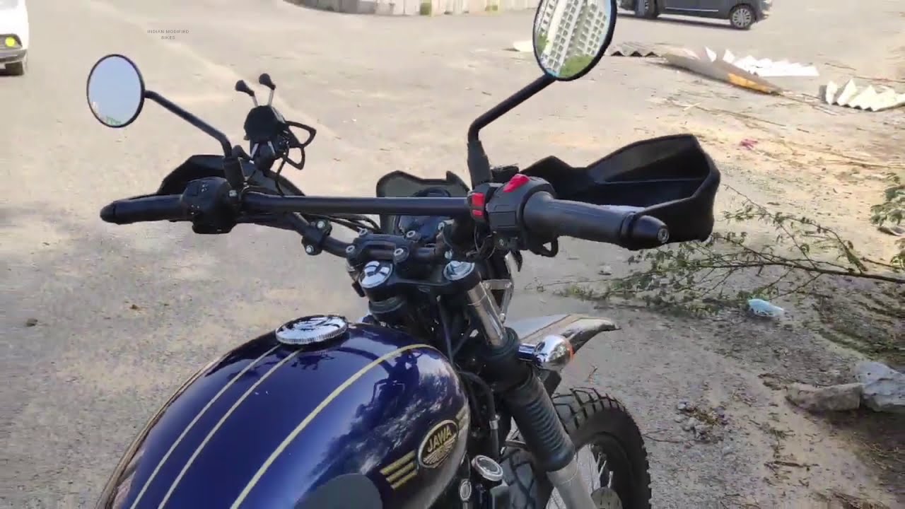 Enduro Java 42 | Custom Java 42 Off-road Adventure Motorbike - YouTube