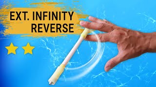 Trick for Beginners: Extended Infinity Reverse in 2 Steps / Pen Spinning