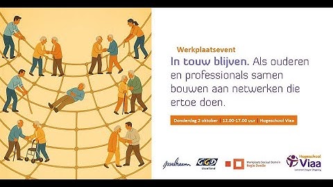 Terugblik werkplaatsevent 2 oktober 2025 In touw blijven