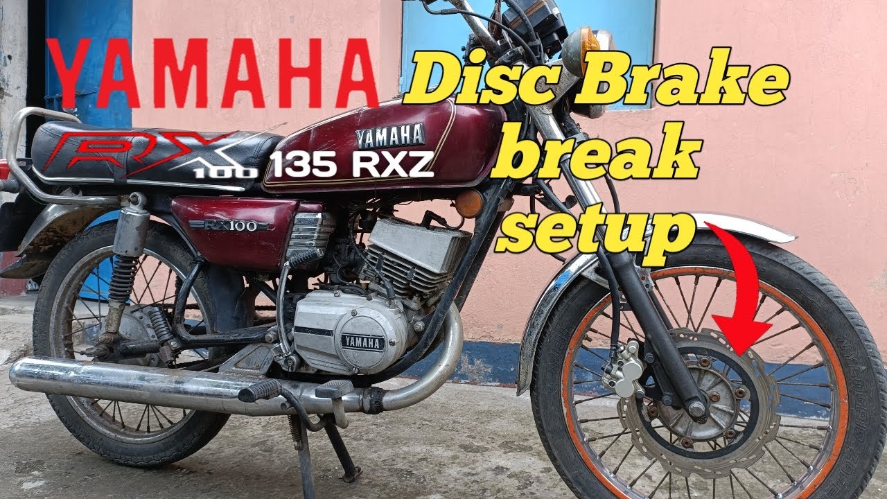 Yamaha RX 100 Front Disc Brake Installation Yamaha RX Front Disc yamaha-rx-100-front-disc-brake-installation-yamaha-rx-front-disc
