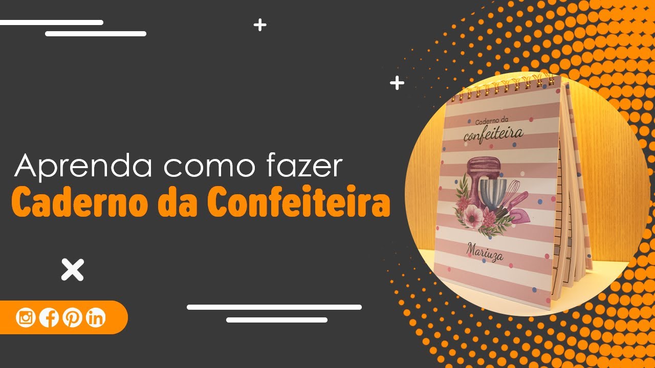 Capa do vídeo Como fazer um Caderno Personalizado | Passo a passo Marpax